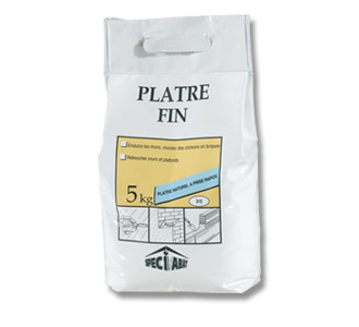 Plâtre fin, plêtre, enduit, reboucher, lisser, meultimat, speciabat, poudre bâtiment, bricoler, petits conditionnement